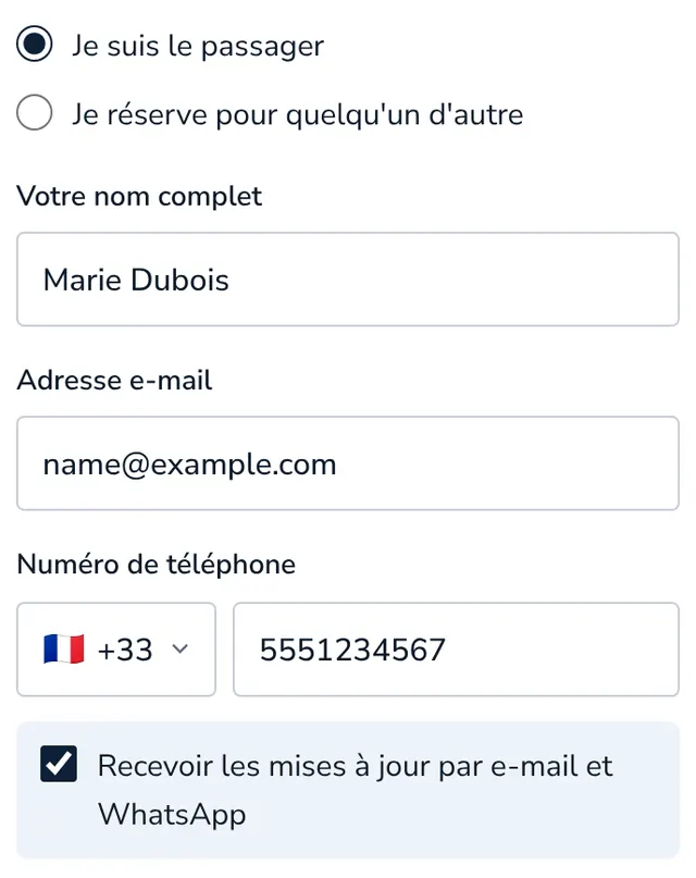 Dites-nous qui voyage