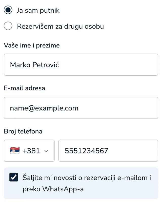 Recite nam ko putuje